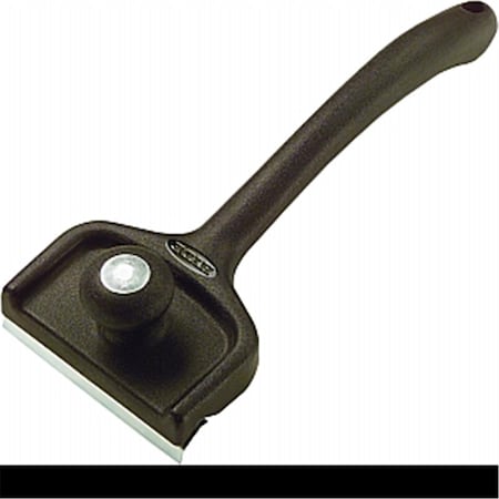 Vortex 10550 5 in. 2-Edge Paint Scraper With Knob - Black & Silver VO3576049